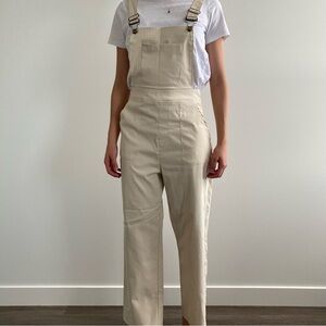 Cream Overalls